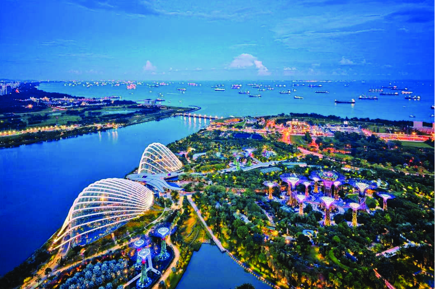 General-view-of-Gardens-By-The-Bay-Url-6-Garden-By-The-Bay-is-a-project-built-entirely